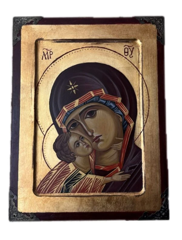 Осл,ик.Пр.Богородица антик стил -Б.Т.