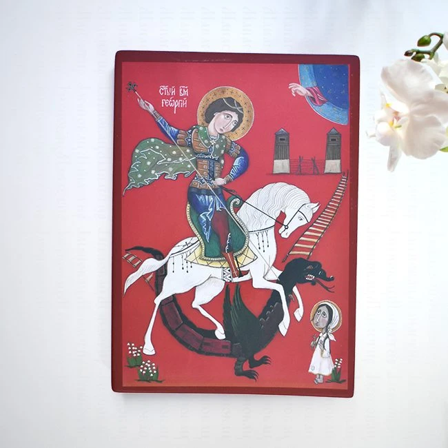 Икона Сан малих логораша / Манастир Јасеновац
