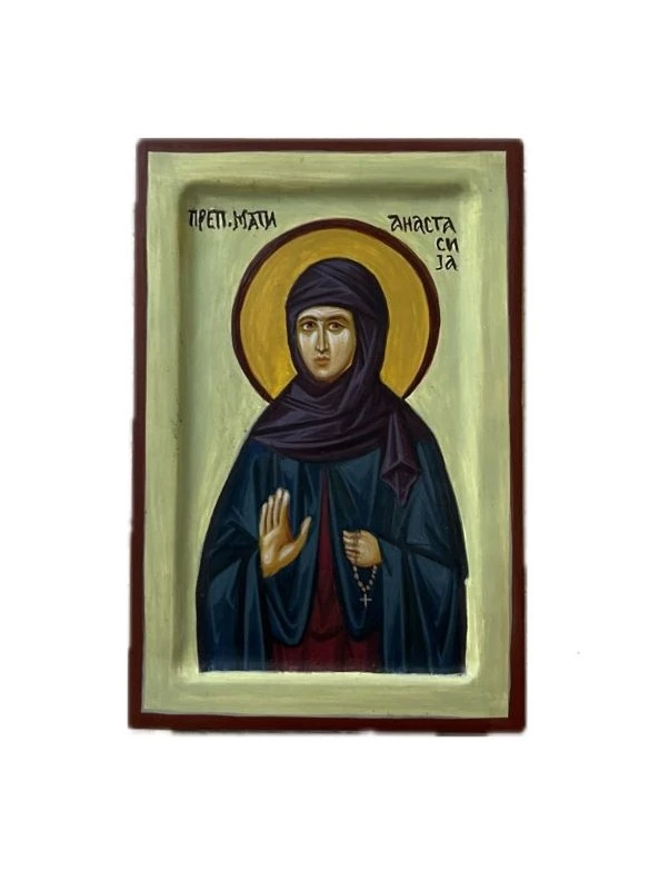 Икона осл. Мати Анастасија10х15-М.А.