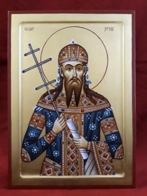 ИКОНА СВ.ЦАР УРОШ 26*36