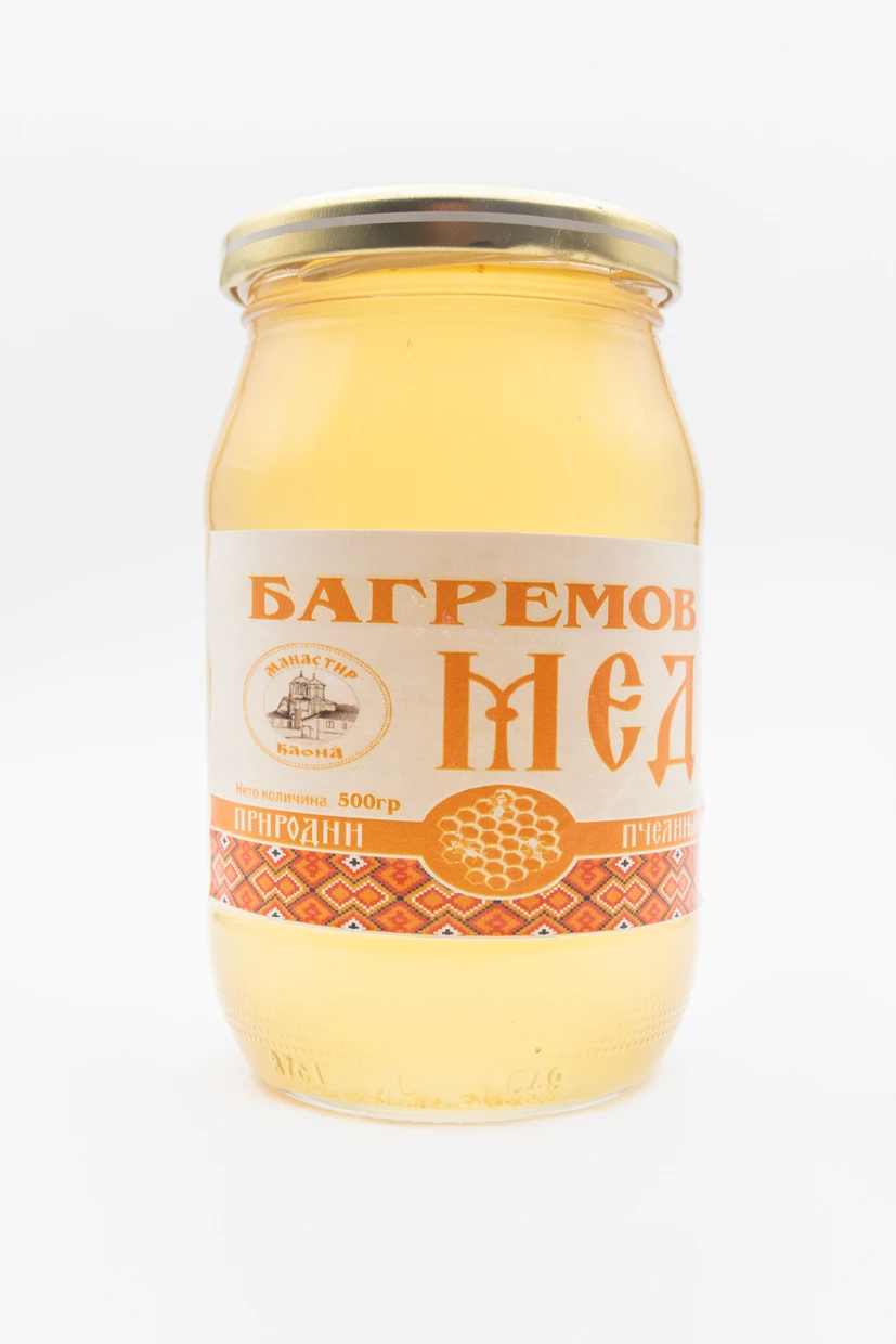 мед багрем 0,5кг,Каона манастир