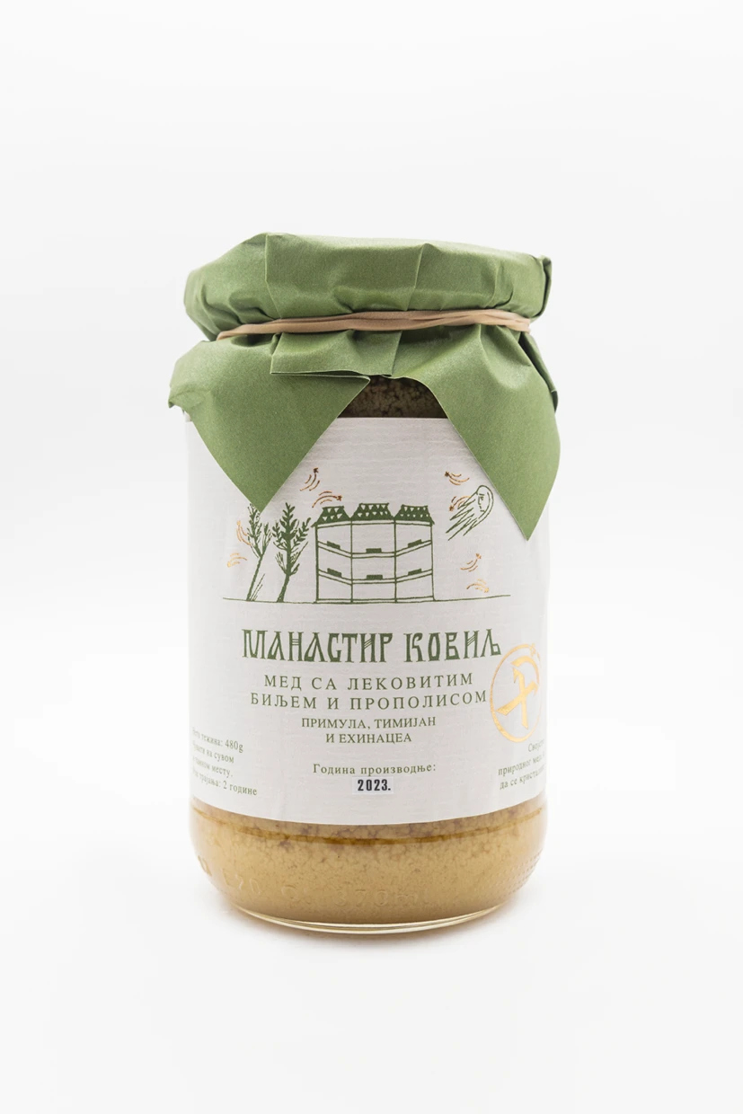 Мед са лековитим биљем-Ковиљ