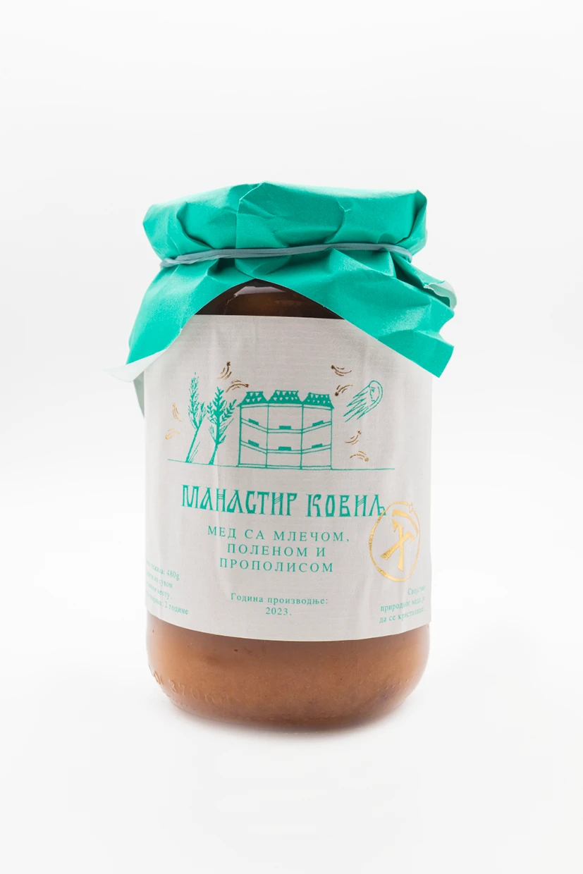 Мед са матичним млечом-Ковиљ