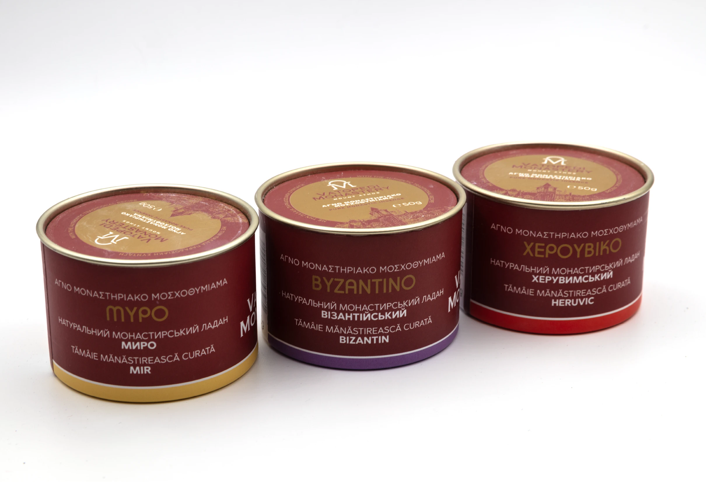 Мирисни тамјан М.Ватопед кутијица 50г