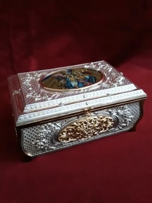 ПРИБОР ЗА КРШТЕЊЕ, сребро