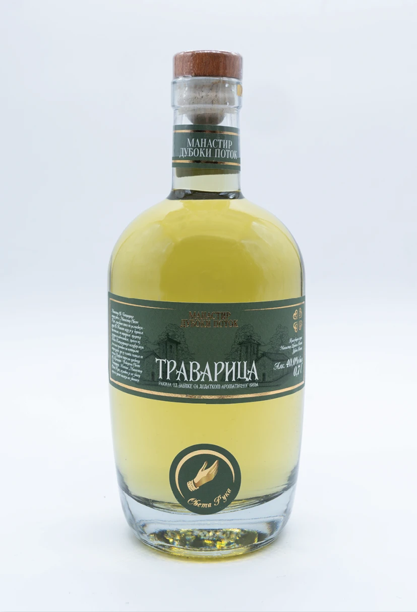 Ракија траварица 0,7л-М.Д.Поток