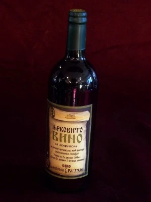 Вино лековито коприва 1л-Рустово