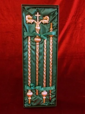 Жезал, позлата