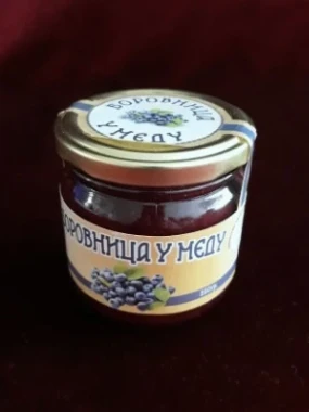 Боровница у меду 250 г -ман.Поганово