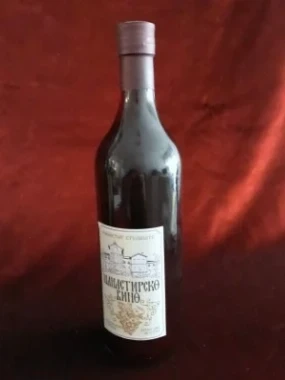 Црно вино 1 л / Манастир Средиште