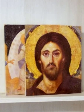 ИКОНА ХРИСТА,на енглеском