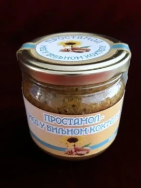 Простамол мед 250г-ман.Поганово