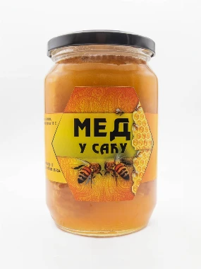 Мед у саћу 1кг-Ф.З.