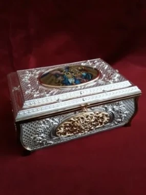 ПРИБОР ЗА КРШТЕЊЕ, сребро