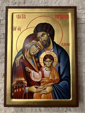 Осл.икона Св.Породица 26х36-А.Минић