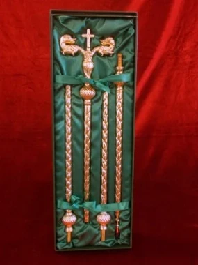Жезал, позлата